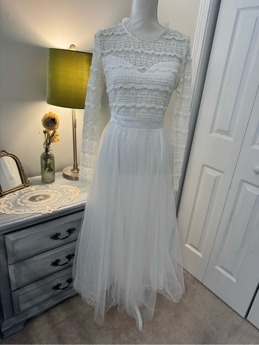 Mabel - Pernille Tulle Midi Dress | Size Medium - Picture 2 of 13